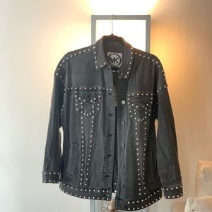 Michael Kors Studded Denim Boyfriend 